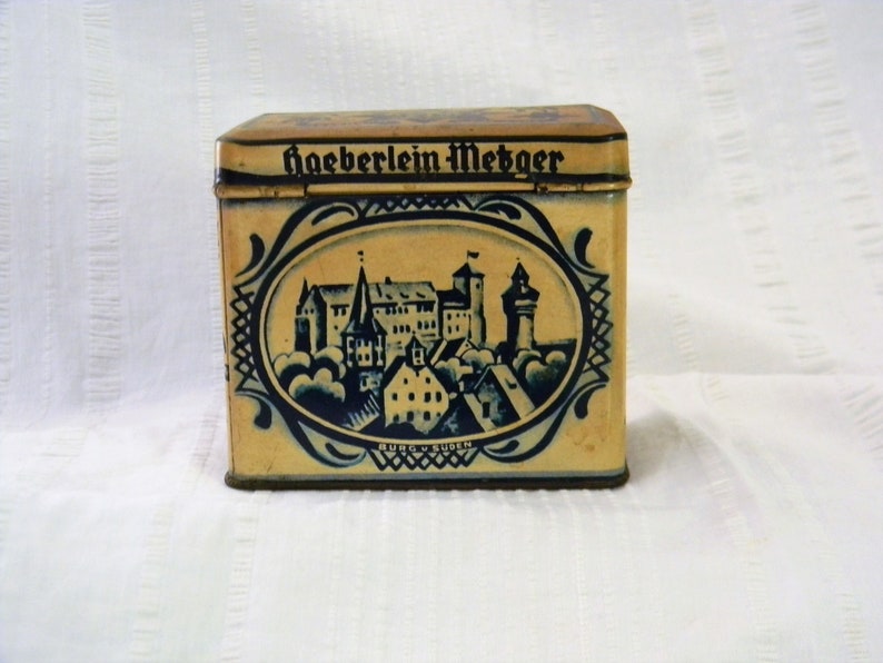Vintage Haeberlein-Metzger Tin