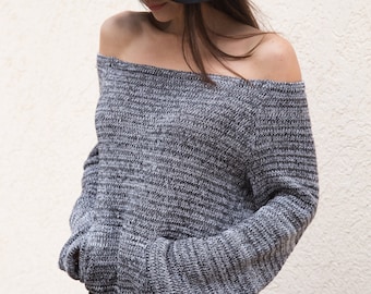 free people asymmetrical sweater