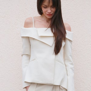 Off shoulder deals suit jacket