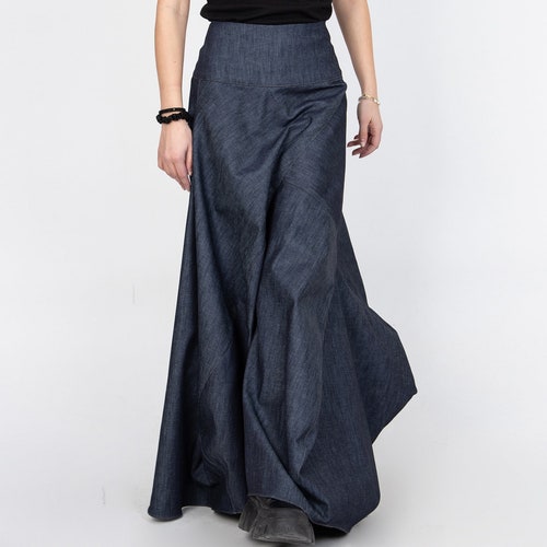 WOMEN FASHION Skirts Formal skirt Jean VILA formal skirt Blue 38                  EU discount 62% 