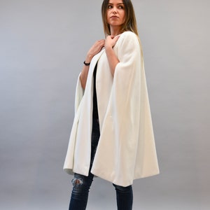 Veste cape blanche Etsy France