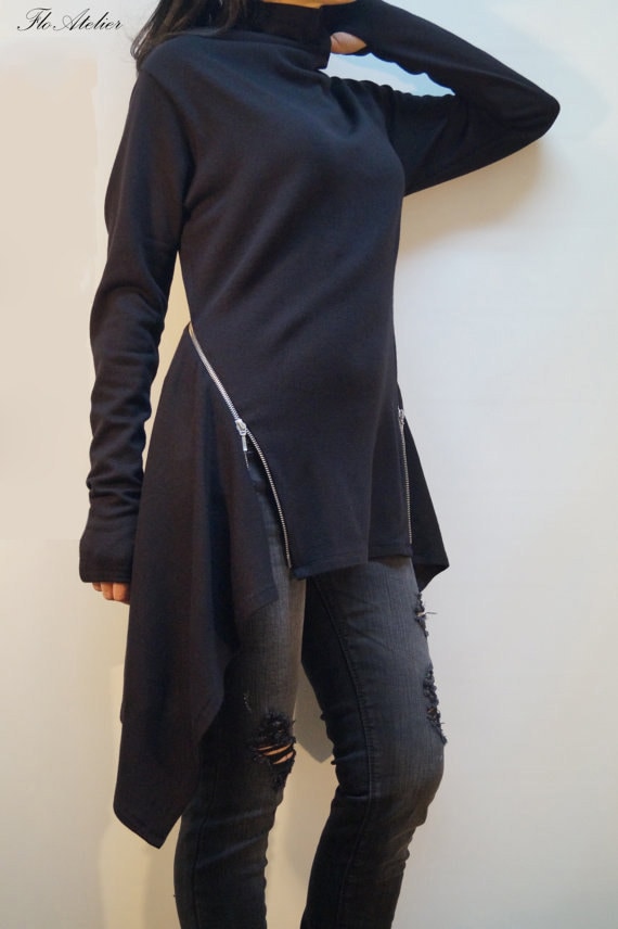 Convertible shop asymmetrical cardigan