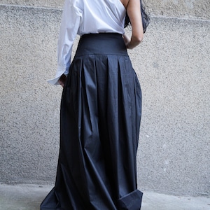 XXL XXXL Skirt/long Skirt/maxi Skirt/lovely Black Skirt/high - Etsy