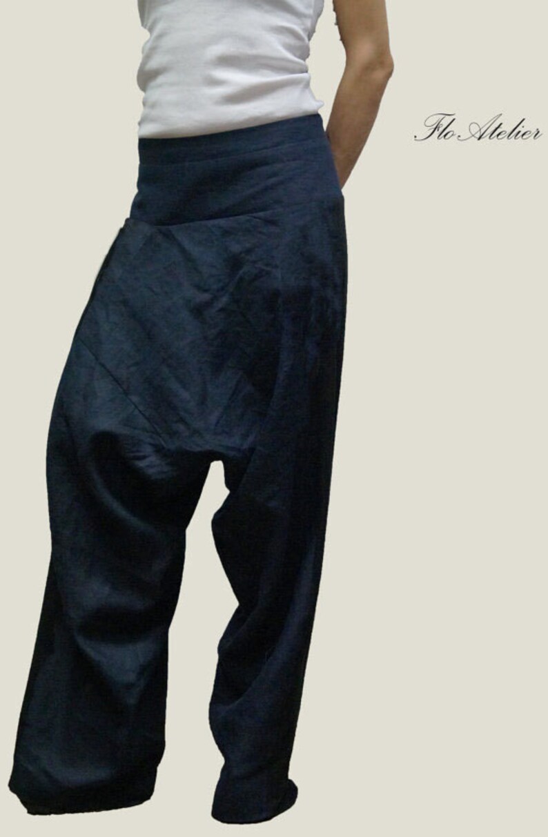linen harem pants