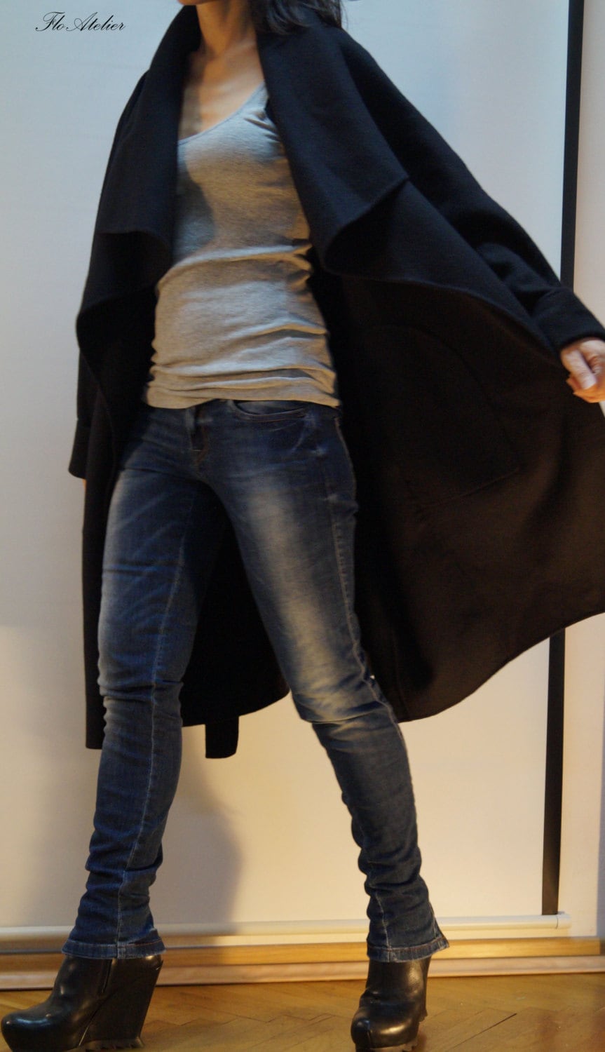 shawl collar coat zara