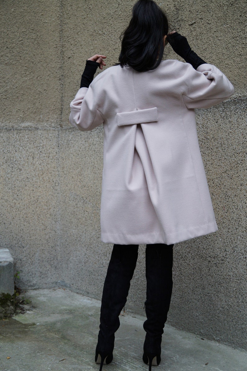 Handmade Cashmere Wool Coat Long