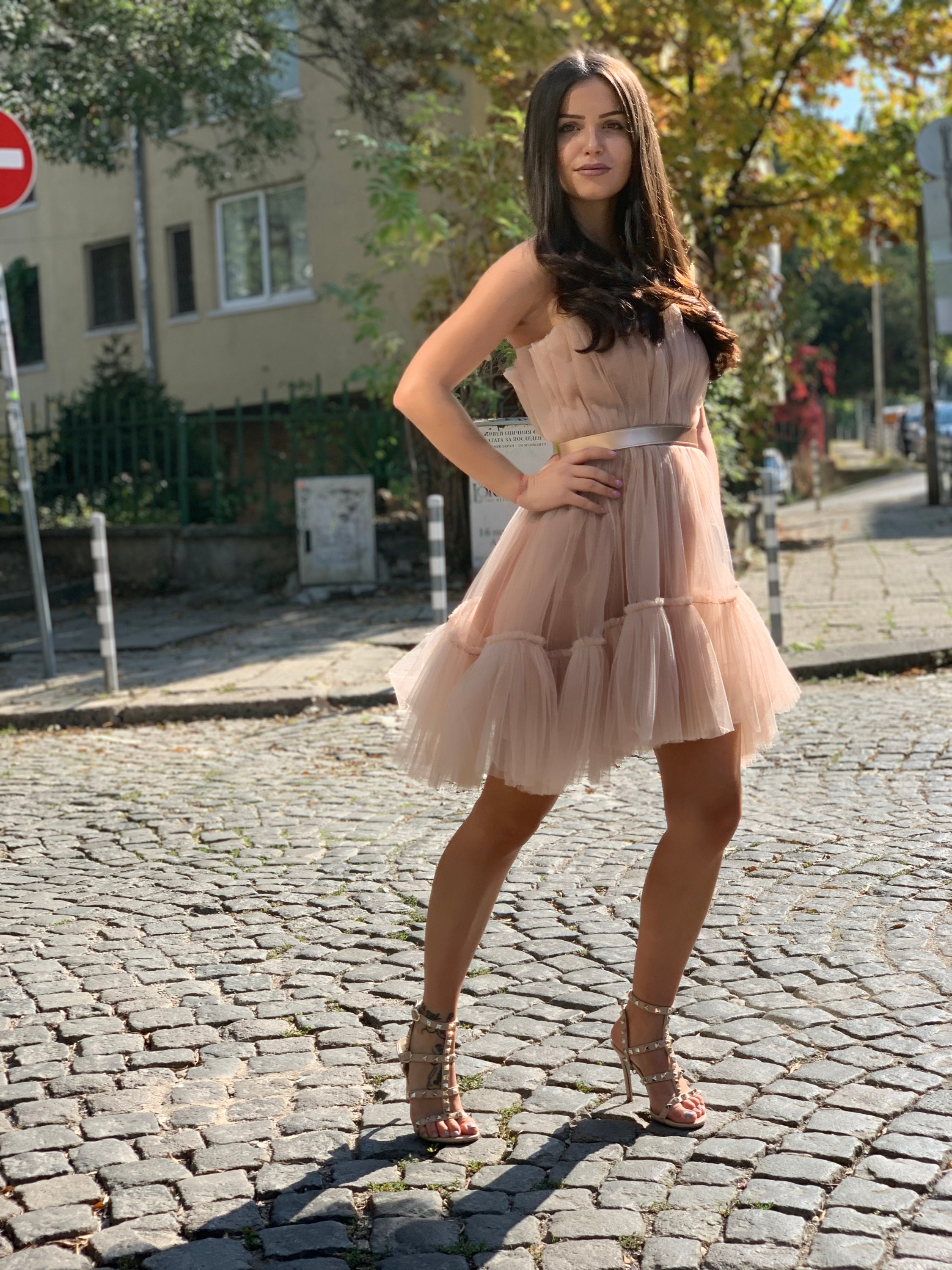 Buy Women Tulle Dress/tutu Dress/layered Dress/wedding Dress
