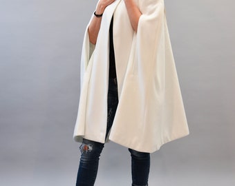 ジャケット・アウター laubeblanc 3way Wool Cape coat 3way Wool Cape coat – L'AUBE BLANC