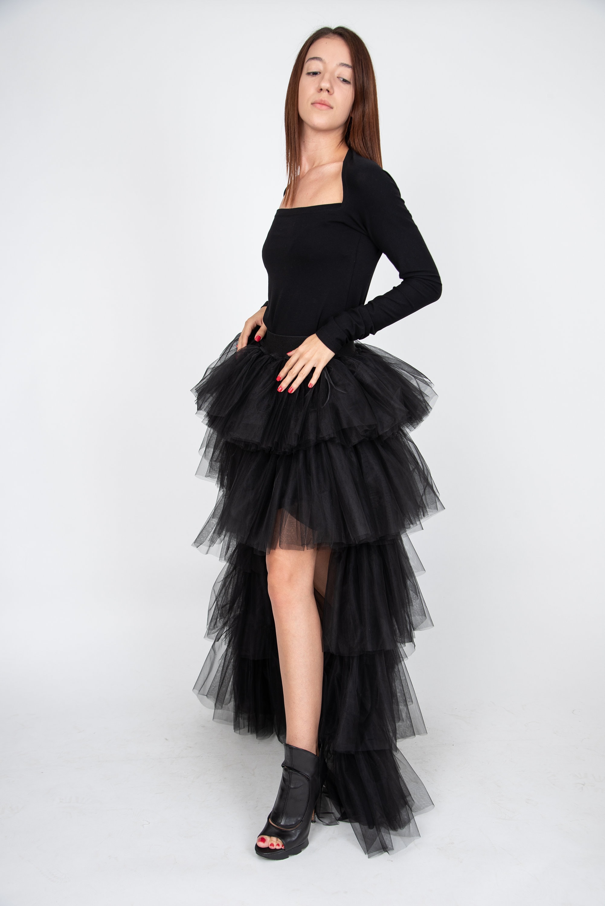 Black princess cheap skirt