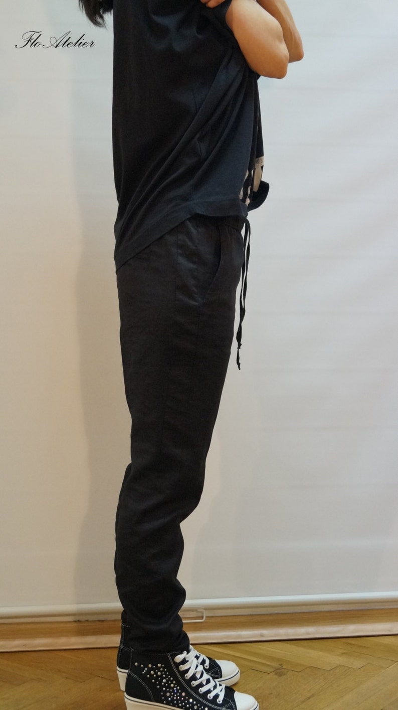loose linen pants