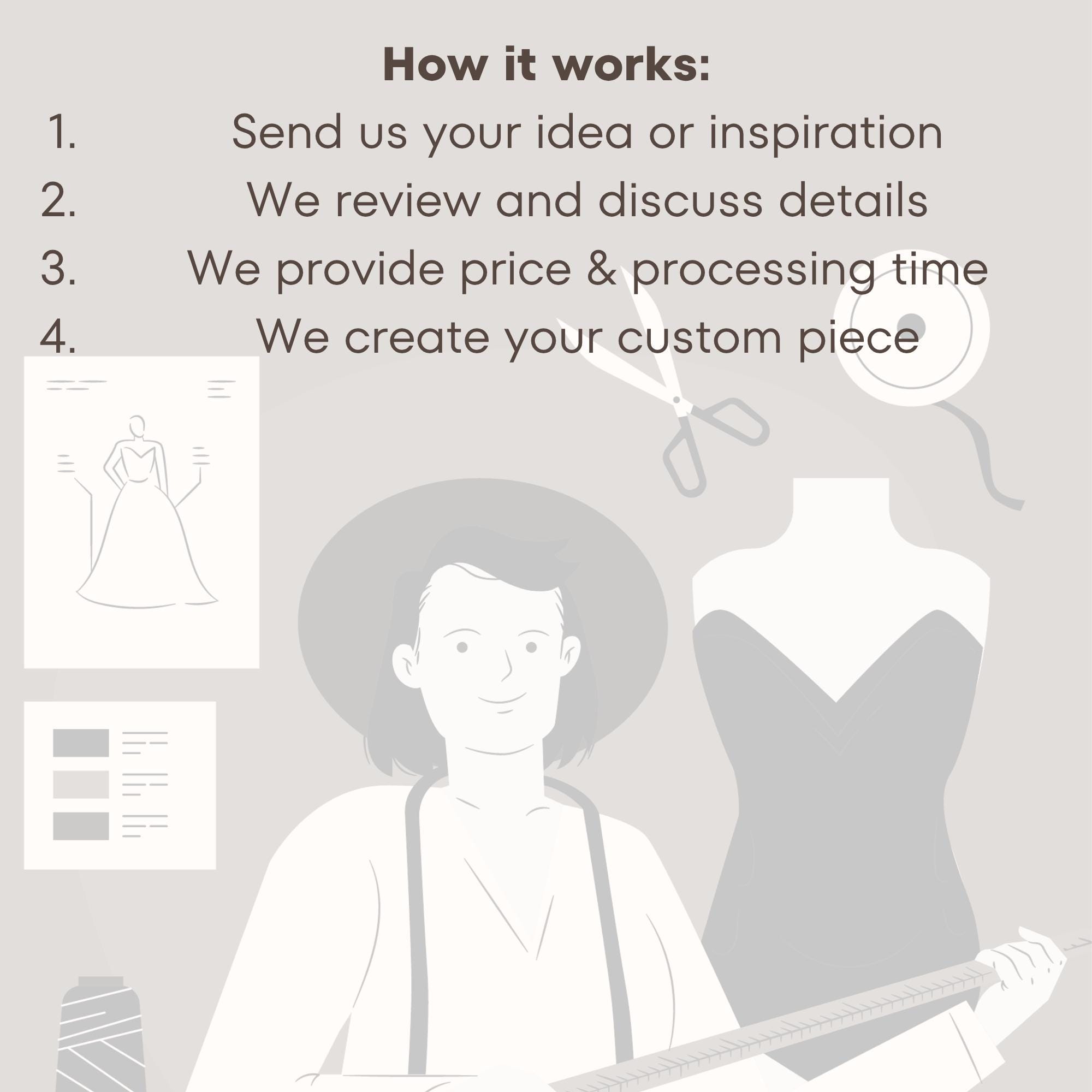 Custom Design Wears Custom Clothing Made to Order, Bespoke Garments, Personalized Outfit ...