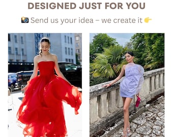 Custom Clothing Made to Order, Bespoke Garments, Personalized Outfit Design/F2