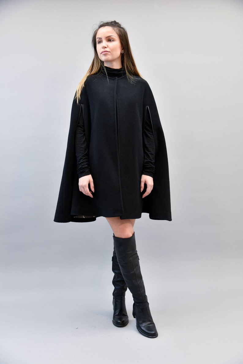 Winter Cape Coat/jacket for Women/wool Cape/cape Etsy UK