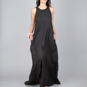 Convertible Black Kaftan/asymmetrical Tunic/maxi Dress/black - Etsy