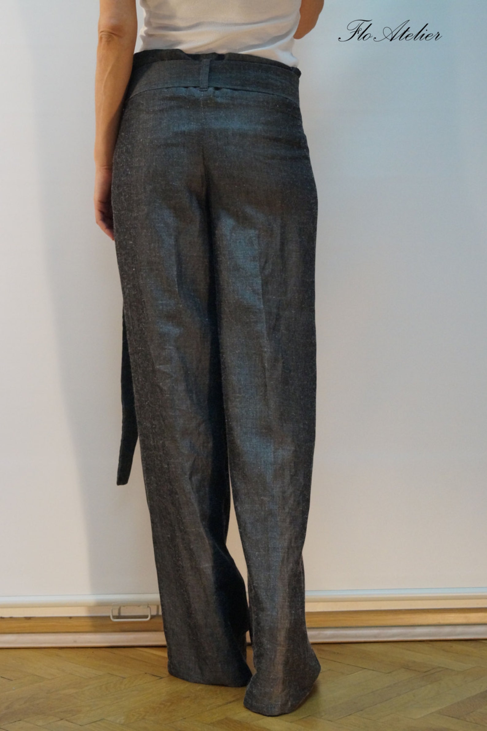 loose linen pants