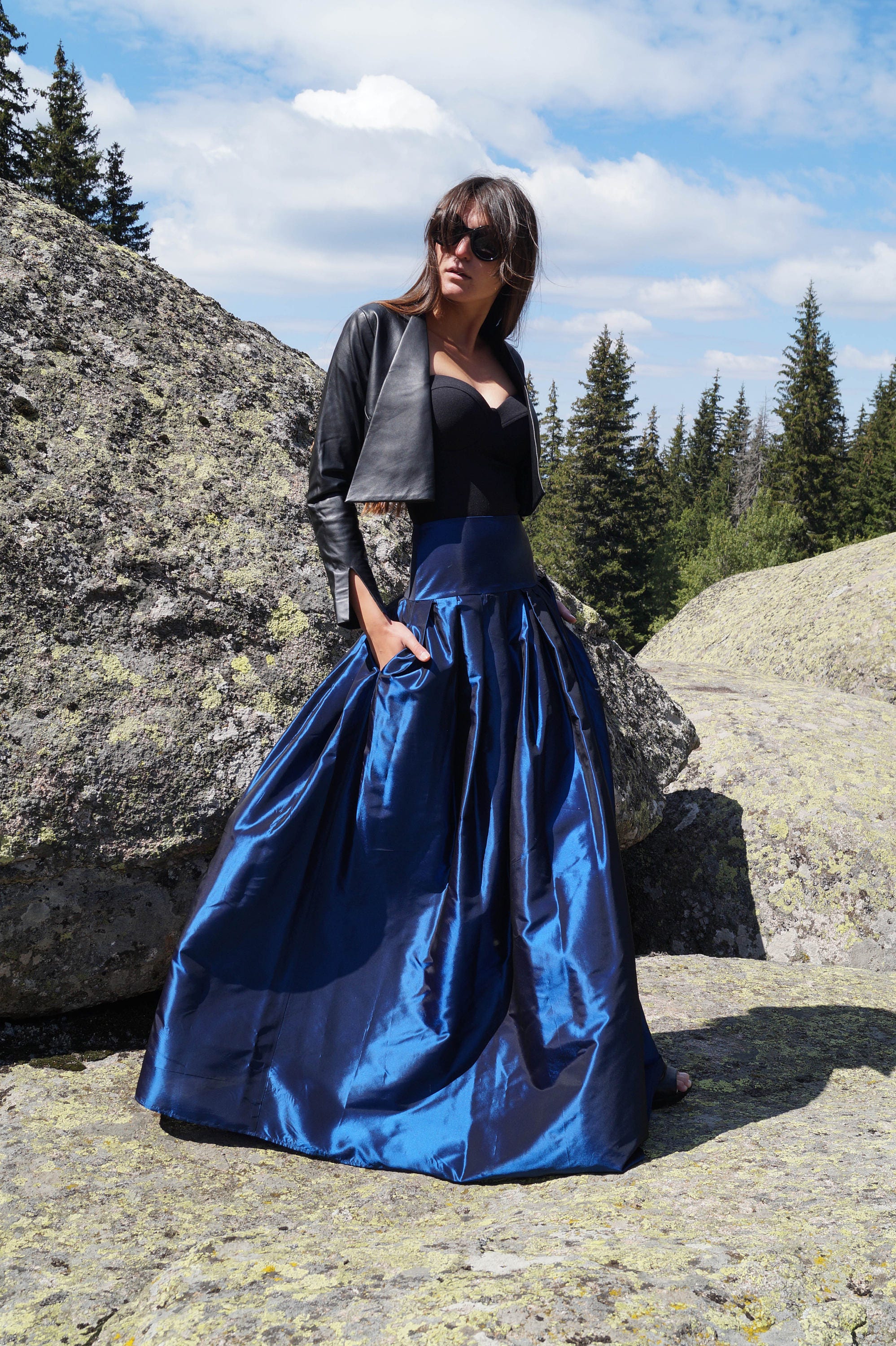 Blue/White 36                  EU WOMEN FASHION Skirts Casual skirt discount 90% Stradivarius casual skirt 