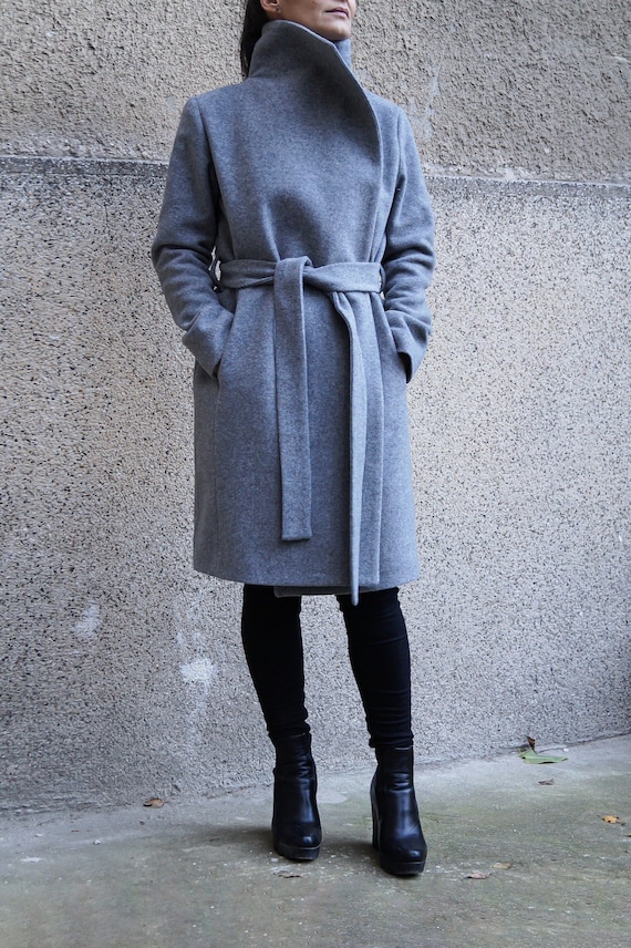 Uru clearance belted jacket Uru clearance belted jacket