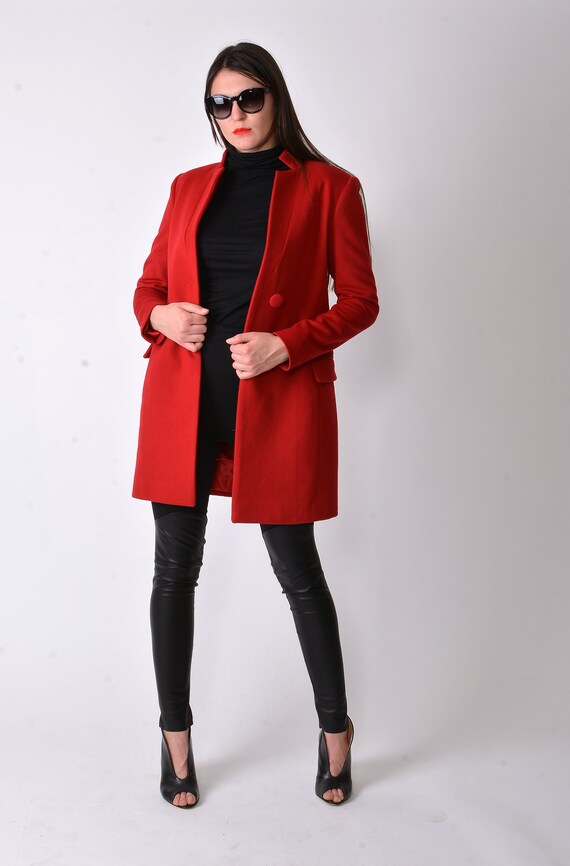 Women's masculine coat cheap