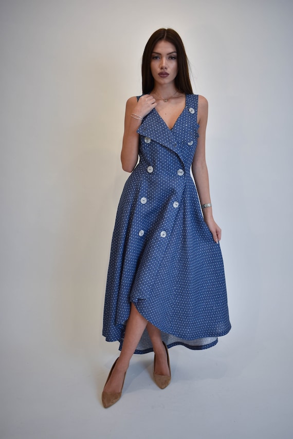 the row asymmetrical dress Asymmetrical Fishline Ruffle Dress