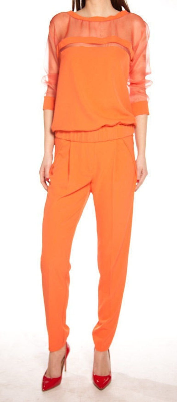 Orange harem pants Outlet