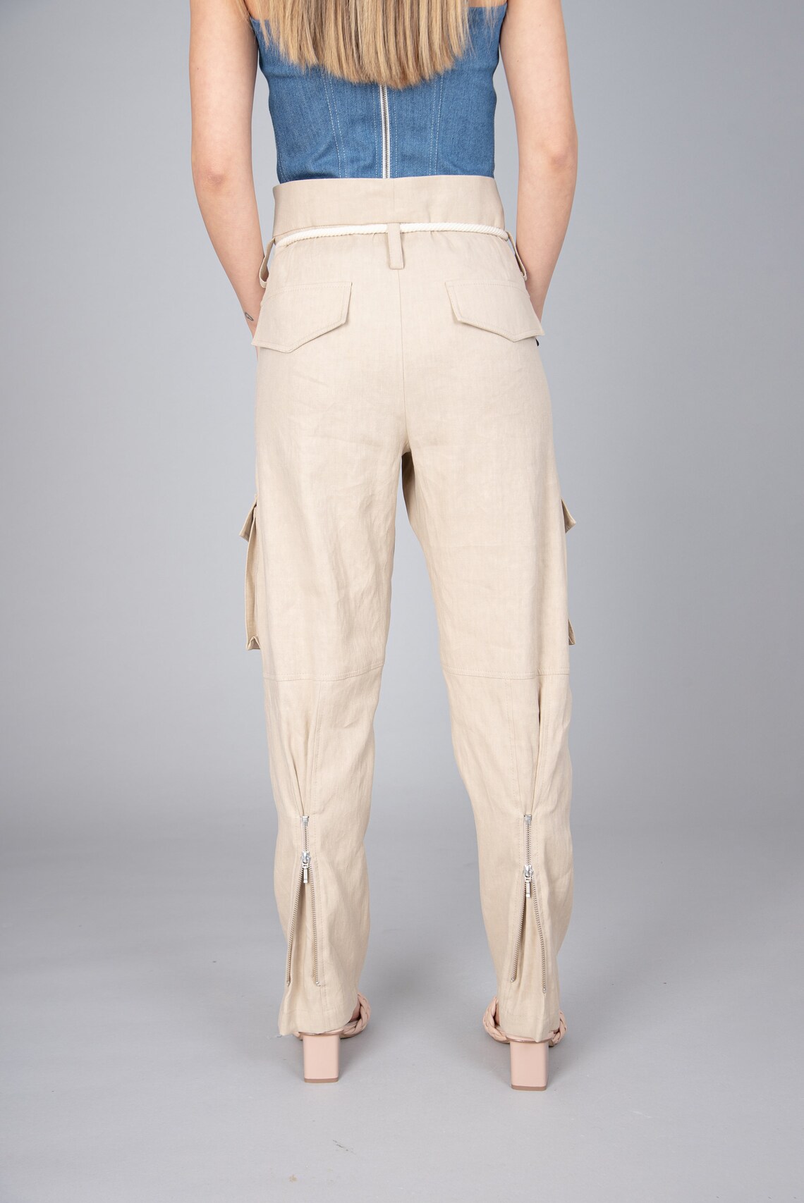 tapered linen pants pattern