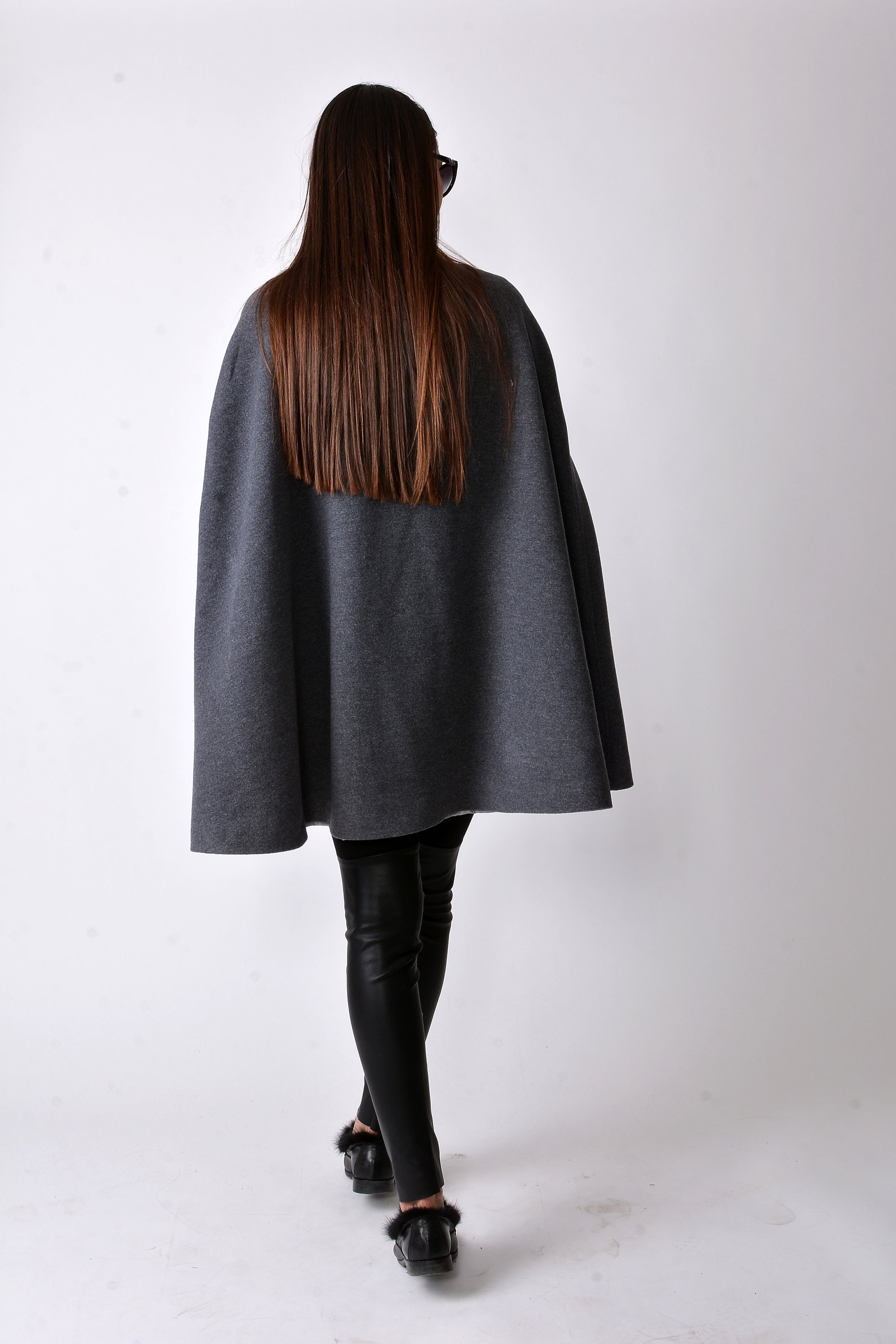Winter Cape Coat/jacket for Women/wool Cape/cape Jacket/fashion