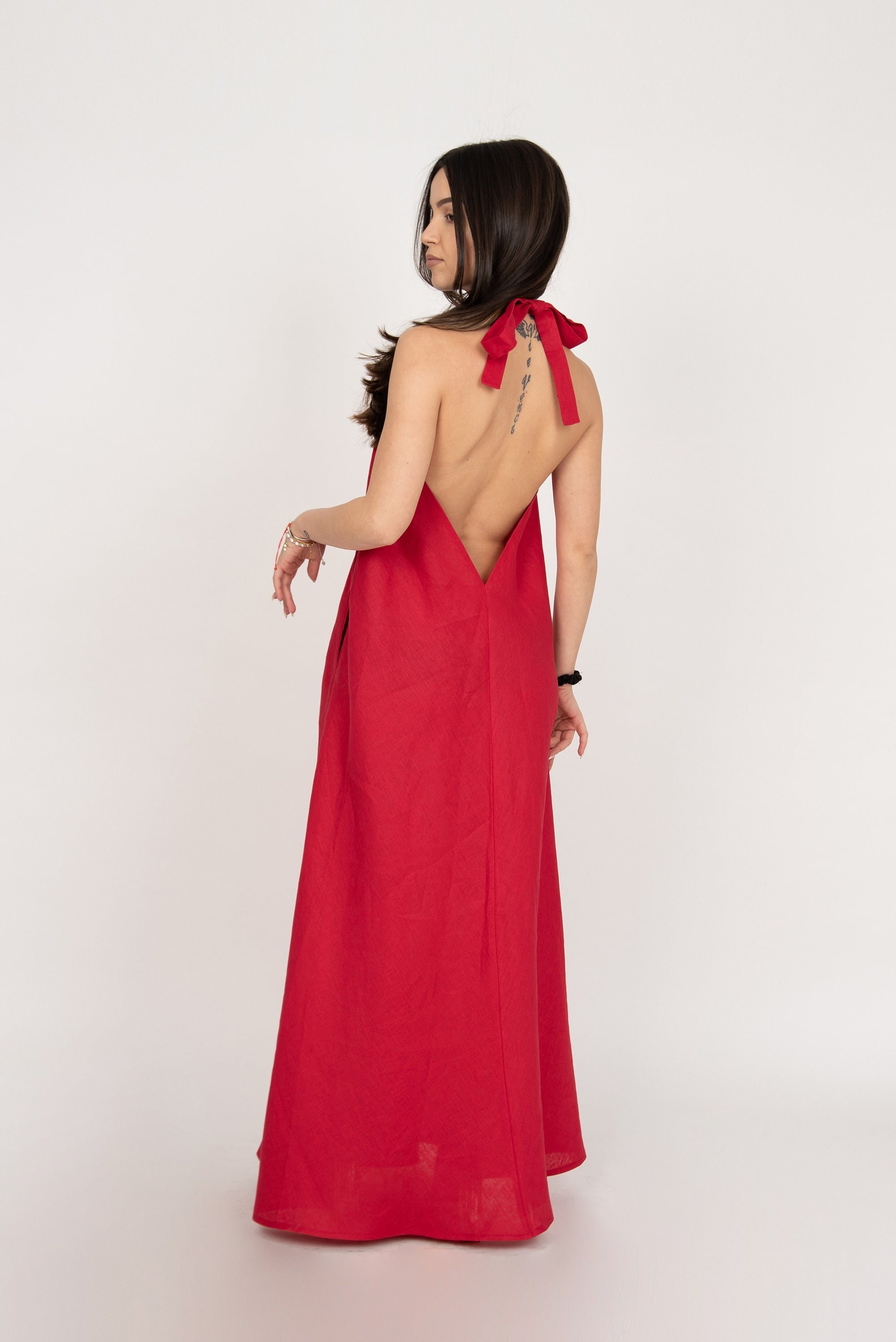 Backless Hooded Dress - Etsy Canada