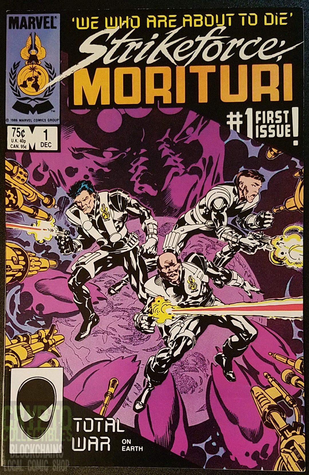 Strikeforce: Morituri 1-4 1986-1987 Comic Books - Etsy Sweden