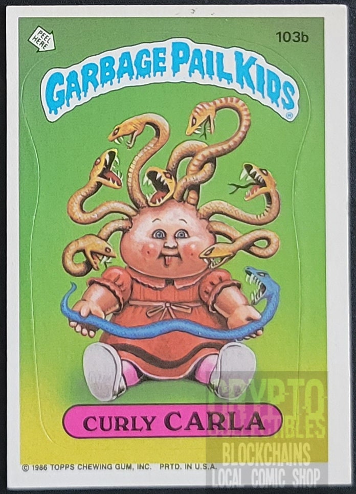 Garbage Pail Kids 4 Sticker Lot (1986) Stickers - Etsy