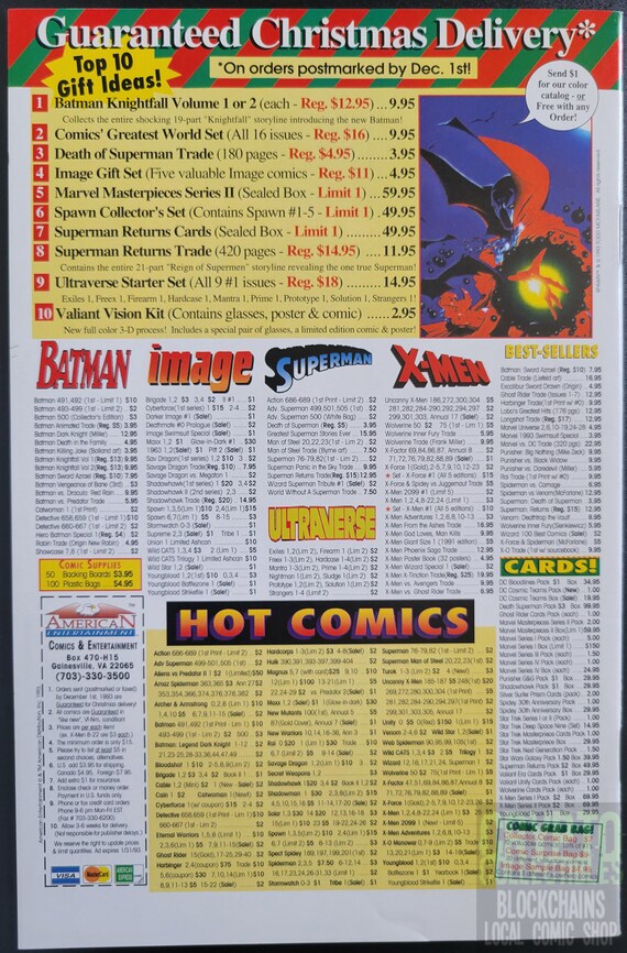 Image #0 (1993) Comic Book - Etsy