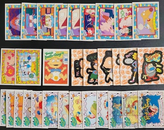 Nickelodeon Nicktoons 31 Card Lot, Includes Stickers and Activity