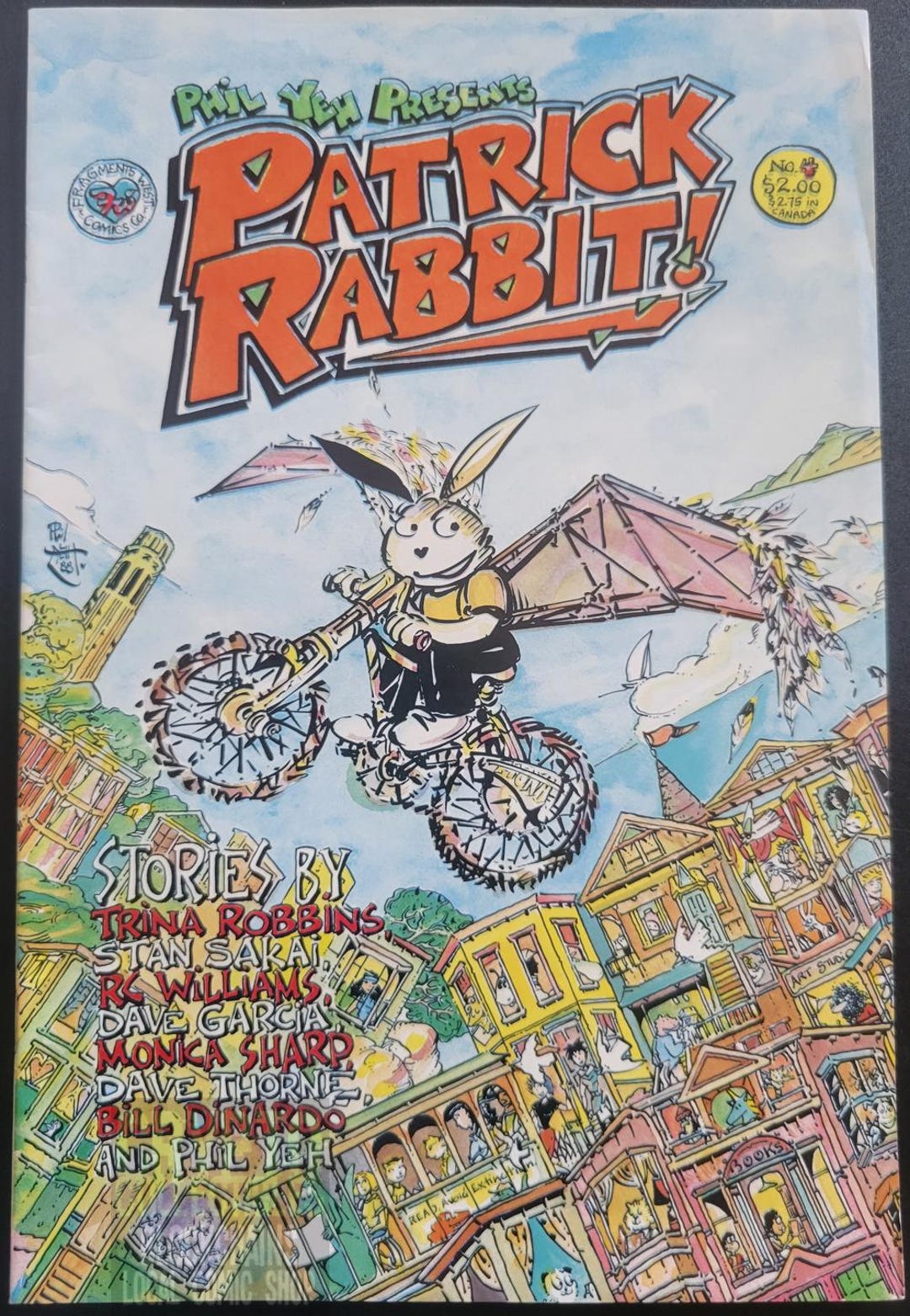 Patrick Rabbit Sffd Patrick Rabbit #4 (1989) Comic Book - Etsy