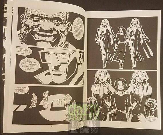 Sin City A Dame To Kill Fur 5 1994comic Buch Etsy