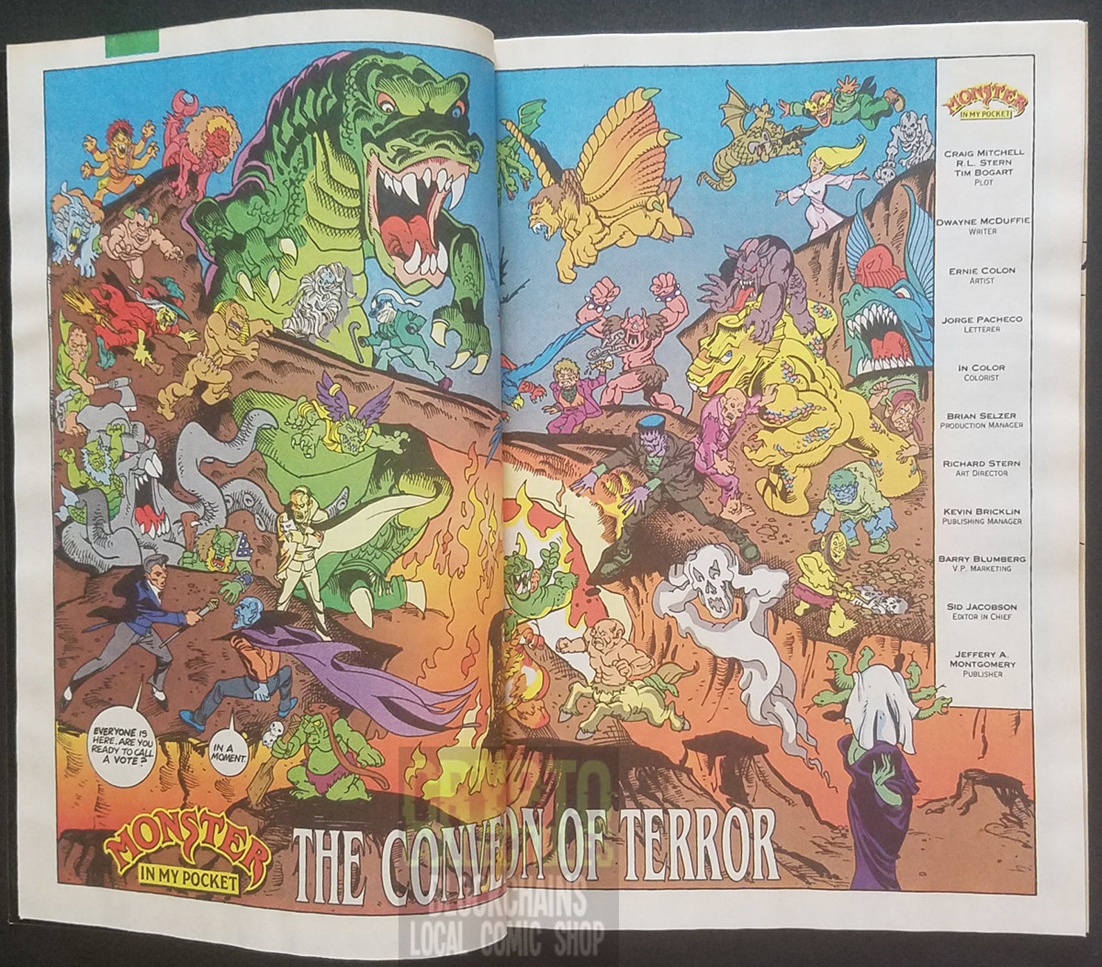 Monster in my Pocket 1 1991 Comic Book Etsy España