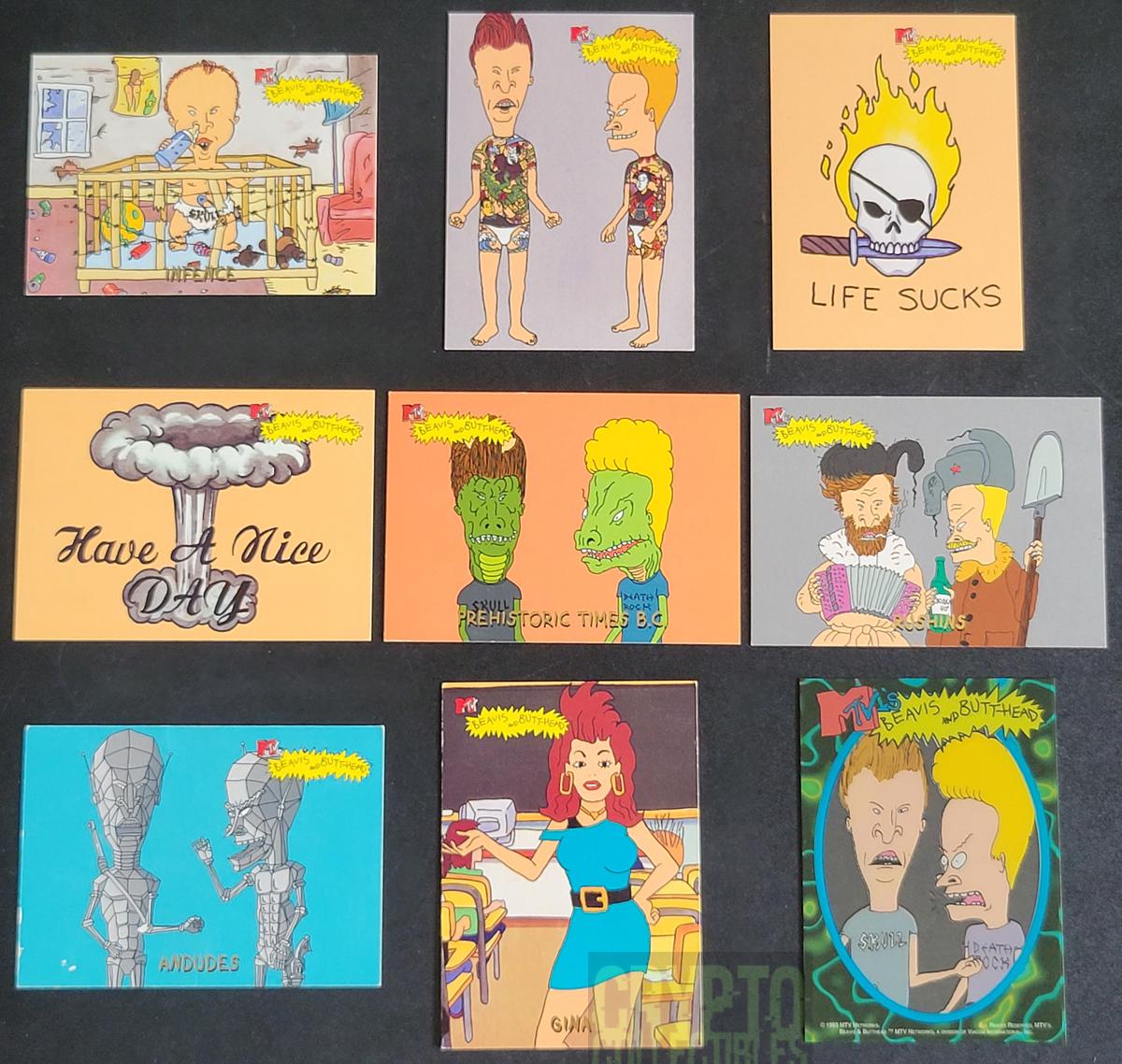 Beavis and Butthead Trading Cards - Etsy