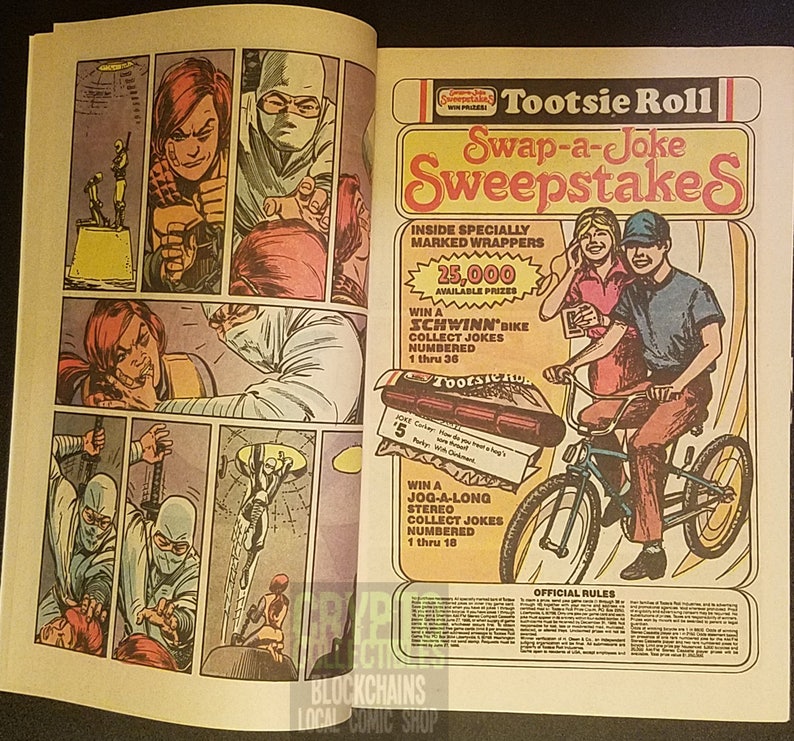 G.I. Joe 21 1984 Comic Book Etsy