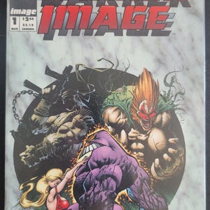 Darker Image #1 abgefüllt mit Maxx Card (1993) Comic