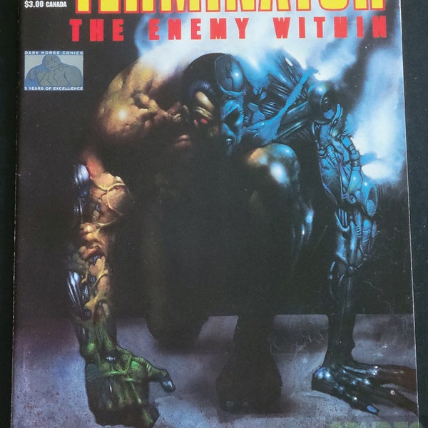 Terminator The Enemy Within #1 (1991) Comic Book