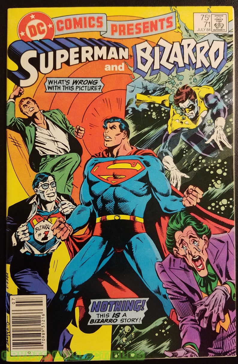 DC Comics Presents Superman and Bizarro 71 1984 Comic Book - Etsy