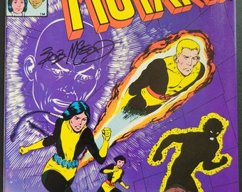 New Mutants 59 Issue Lot, Issue #1 Signed by Bob McLeod (1983-1991) Comic Books