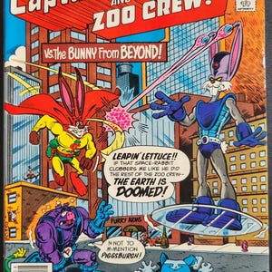 Captain Carrot and His Amazing Zoo Crew! #6 (1982) Comic Book