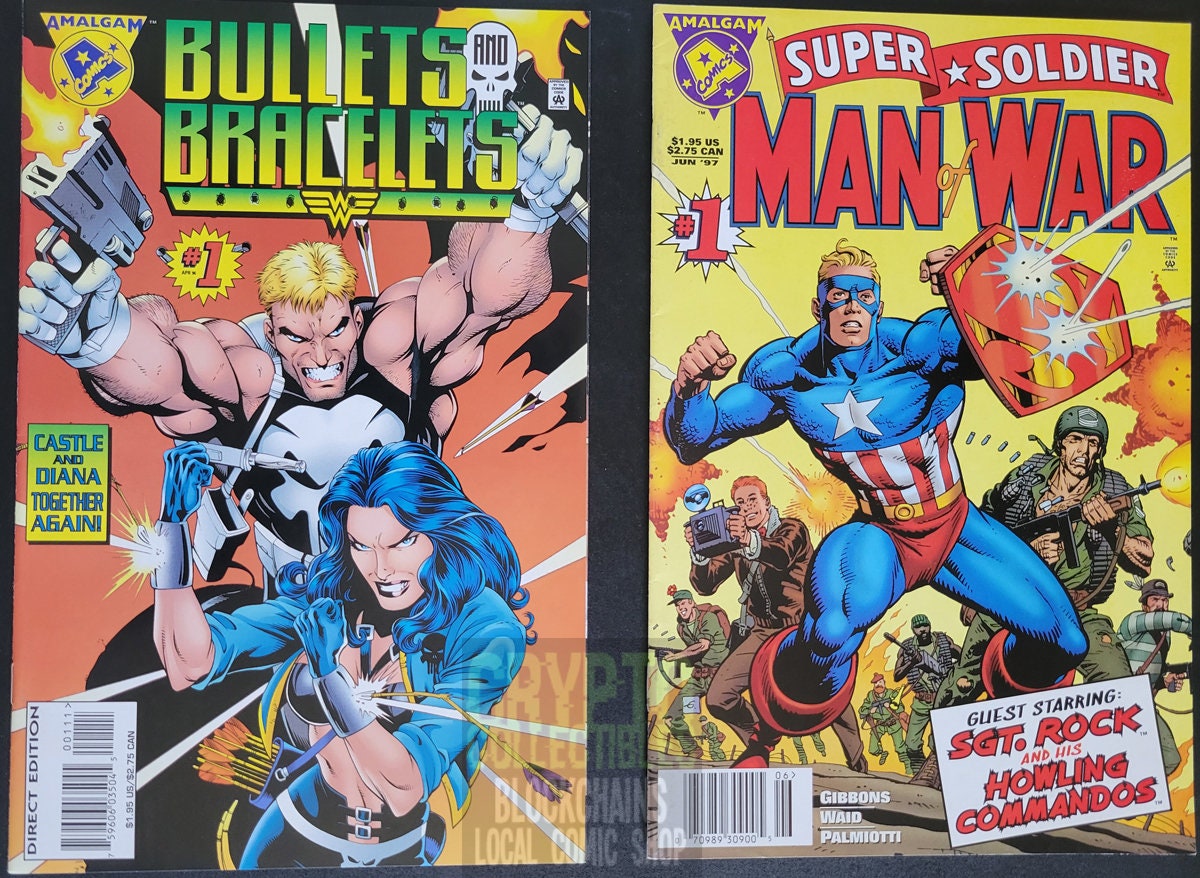 Marvel DC Crossover 12 Issue Lot (1996-1997) Comic Books - Etsy España