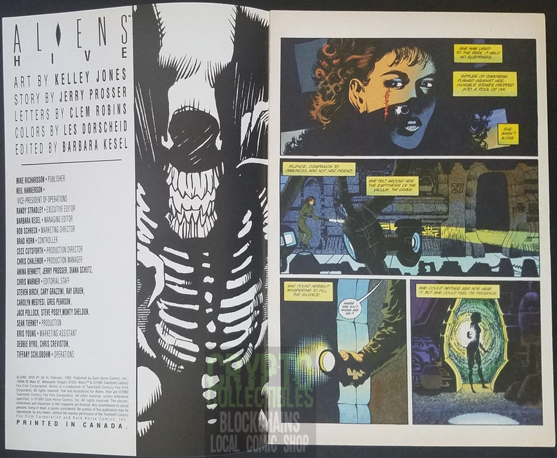 Aliens Hive 1 1992 Comic Book - Etsy