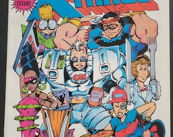 X-Farce #1 (1992) História em quadrinhos