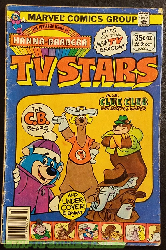 Hanna Barbera TV Stars 2 1978 Comic Book - Etsy