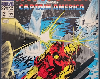Cuentos de suspenso n.° 99 con Iron Man y el Capitán América (1968) Cómic