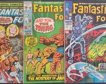 Fantastic Four 35 Issue Lot (1968-1996) Comic Books