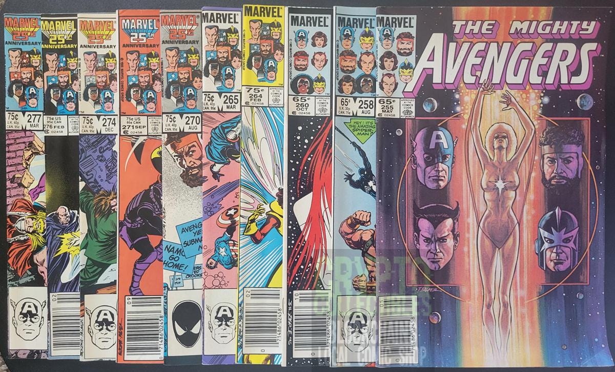 Avengers 54 Issue Lot (1974-1999) Comic Books - Etsy México