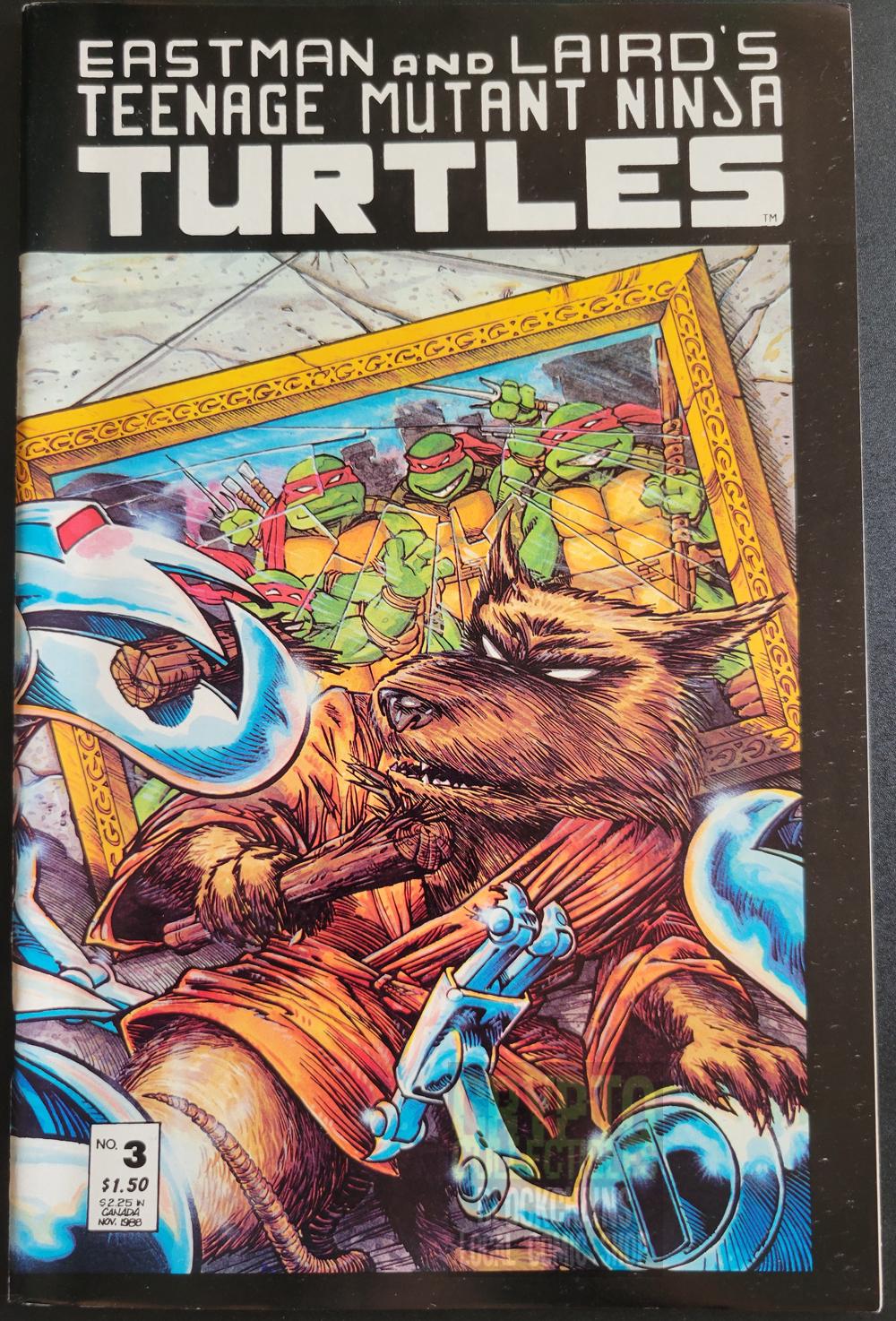 Cómic Tortugas Ninja Adolescentes Mutantes #3 (1988) - Etsy México, image size:1000x1474