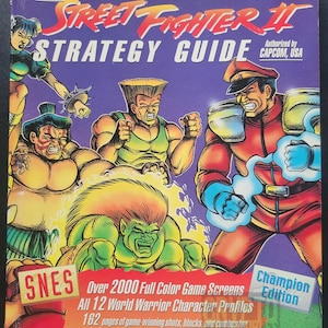 Street Fighter II Strategy Guide (1992)